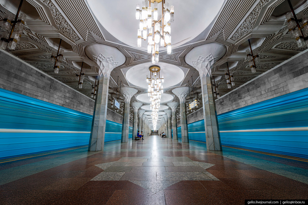 Метро: подземный музей Ташкента