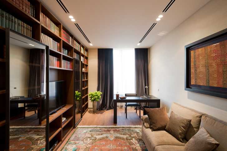 Приятный интерьер московской квартиры в нейтральных тонах Приятный интерьер московской квартиры в нейтральных тонах интерьер и дизайн,квартира,Москва,нейтральные тона