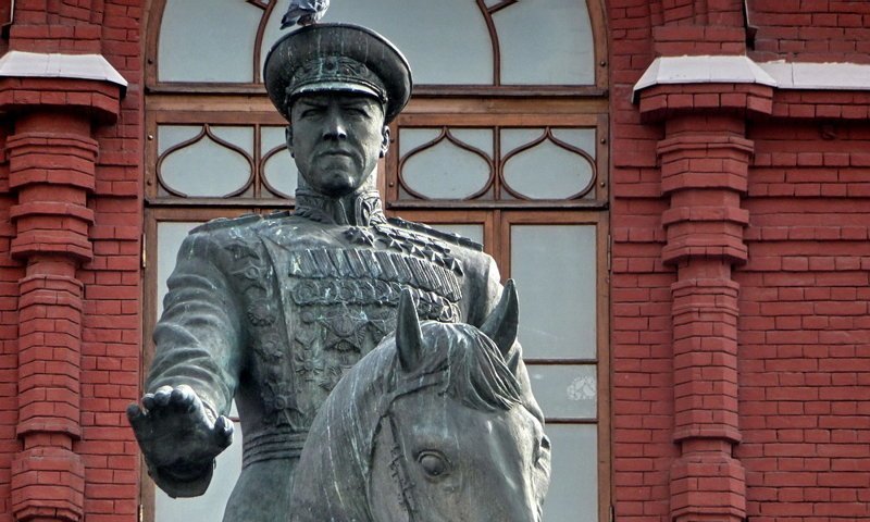 7. Георгий Жуков ленин, памятник, память, пушкин, россия, топ