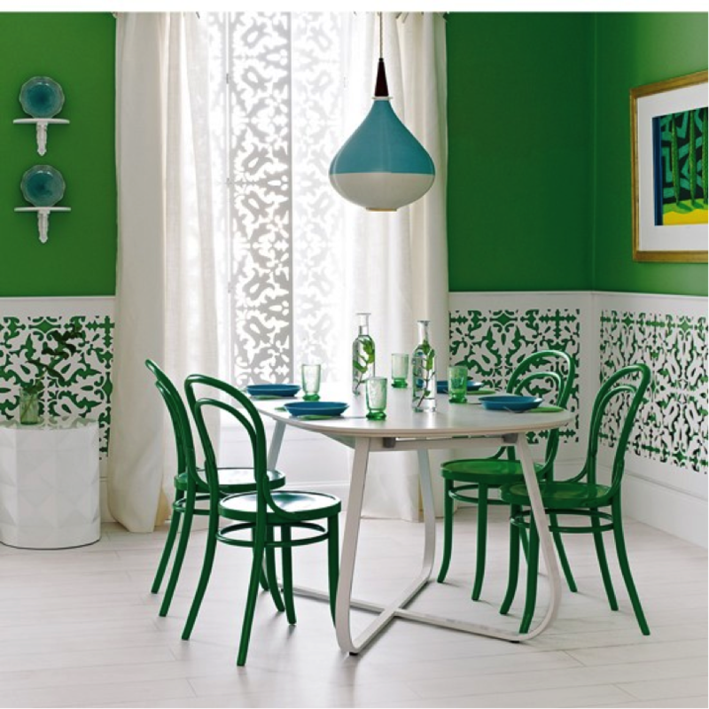 Восхитительный зеленый в дизайне интерьера