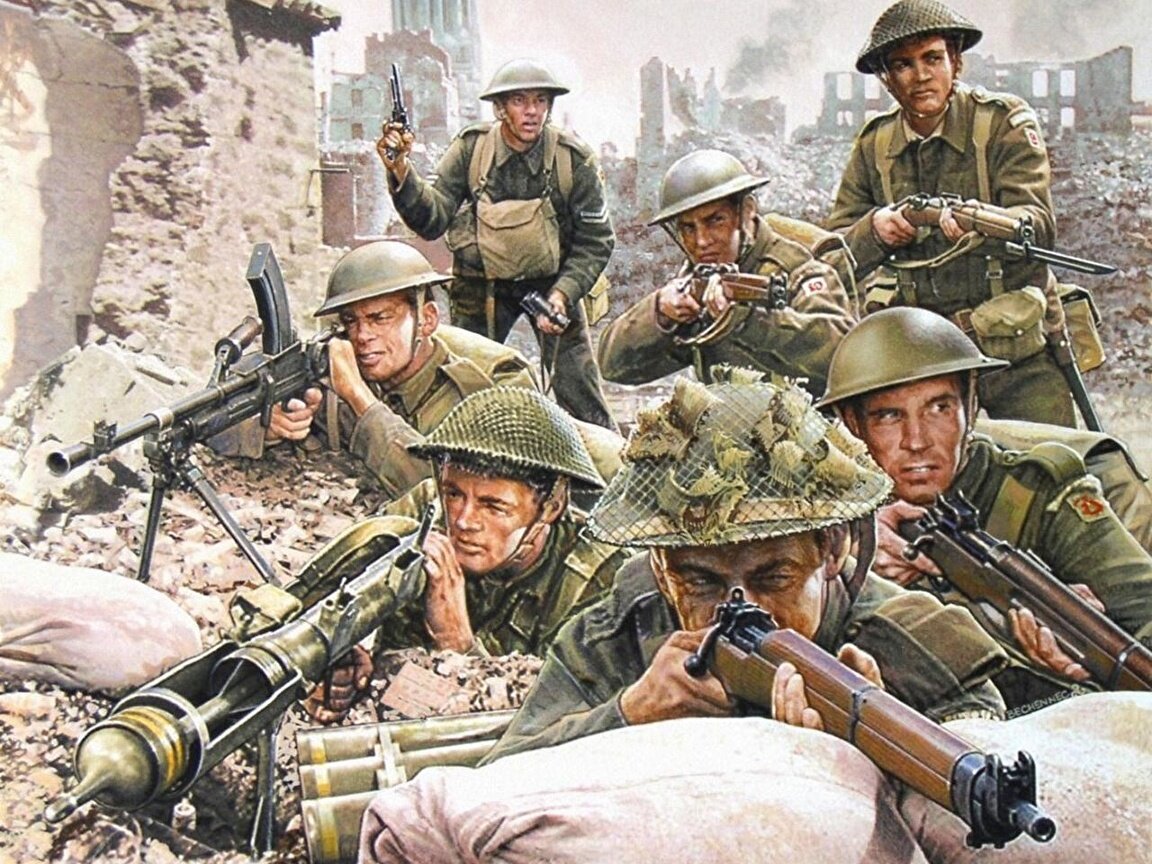 Почему британские каски Второй Мировой имели такую странную форму