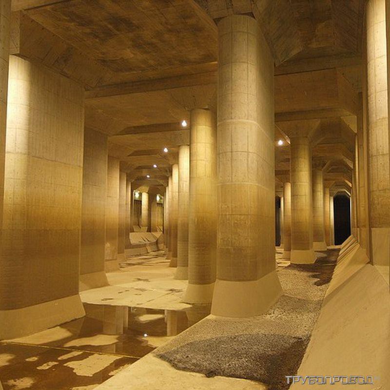 Подземная Япония. Коллектор  Японии, вода, коллекторы, подземелье, факты