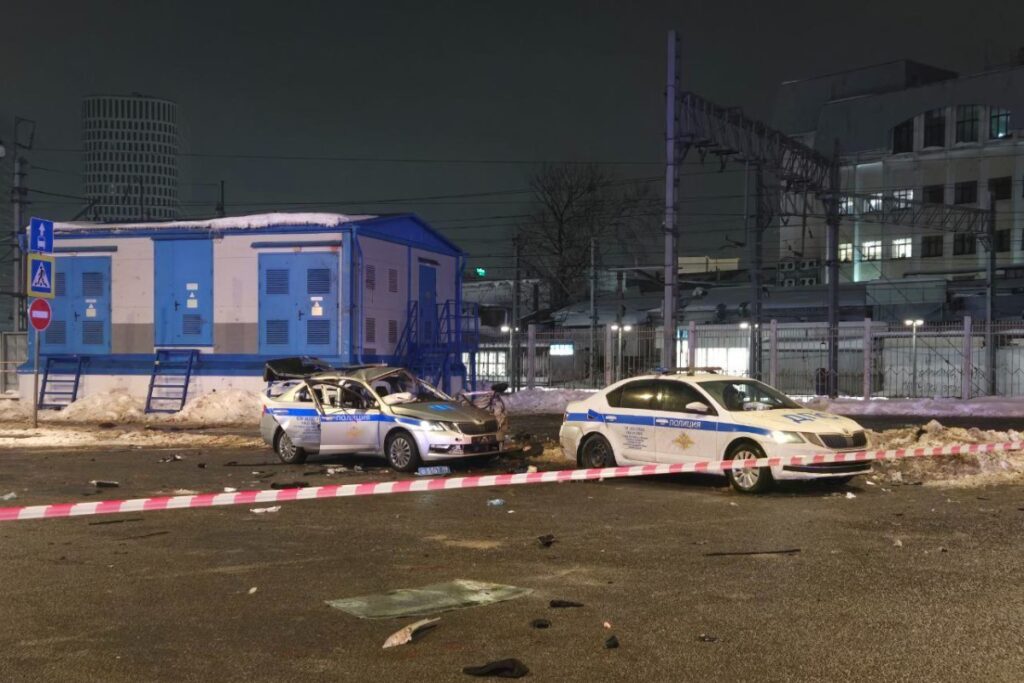 Опубликовано видео момента взрыва у Савеловского вокзала