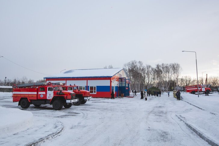 На Камчатке открыли новое здание пожарного депо Хорошие, добрые, новости, россия, фоторепортаж