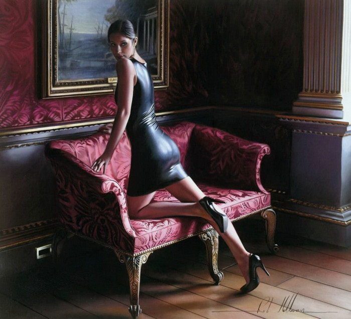 Красивые женщины на картинах Rob Hefferan Красивые женщины на картинах Rob Hefferan