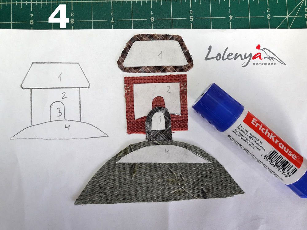 Делаем ручную аппликацию в японском пэчворке Делаем ручную аппликацию в японском пэчворке пэчворк