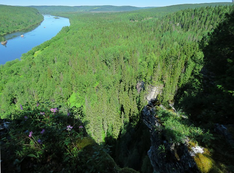 Красновишерск и скала Ветлан путешествия, факты, фото