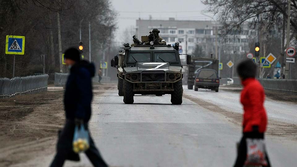 Появилось видео из освобожденного от украинских националистов Степного