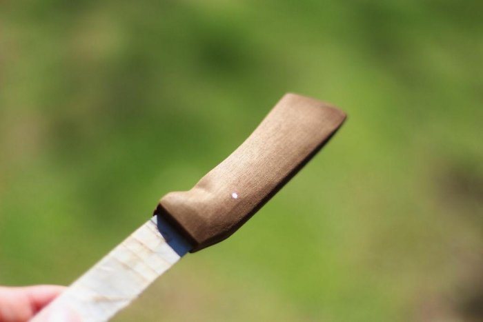 Как восстановить нож, если отломалась ручка Как восстановить нож, если отломалась ручка мужское хобби