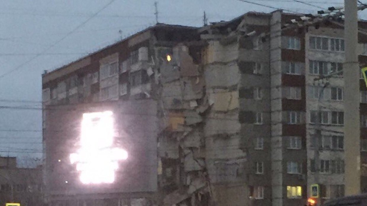 Одной из жертв обрушения жилого дома в Ижевске стал ребенок 