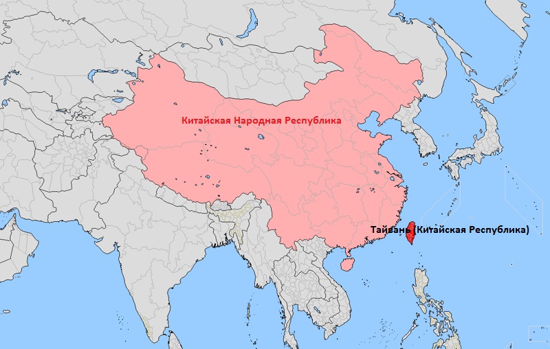 Карта поднебесной империи