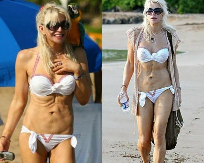 Звезды на пляже: Фото, после которых вы забудет о своих комплексах заморские звезды,красота,новости,развлечение,фото,шоу,шоубиz,шоубиз