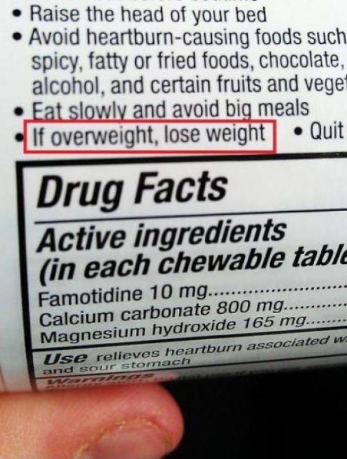 Honest Medication Instructions