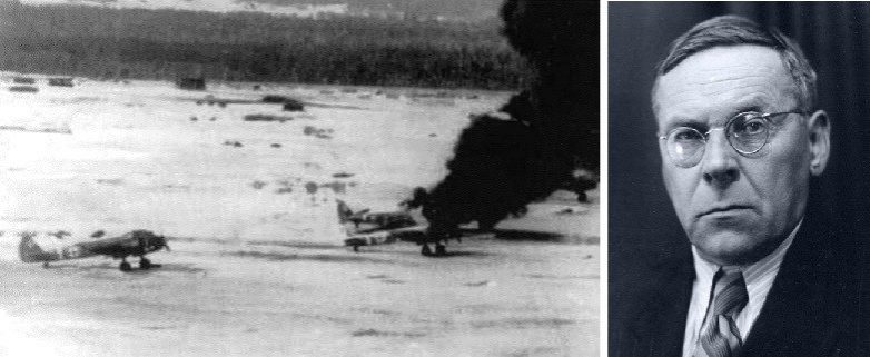 Как находчивый ленинградский химик погубил немецкий воздушный флот.