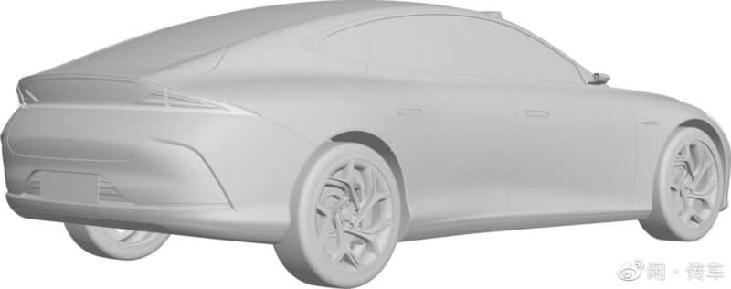  Электромобиль IM L5 от SAIC и Alibaba замечен в Китае во время дорожных испытаний