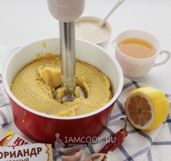 Пюрировать горох