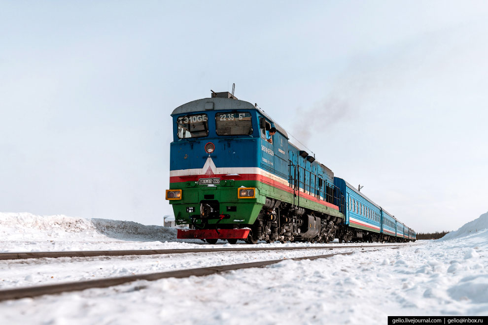 Железные дорога сурового Севера