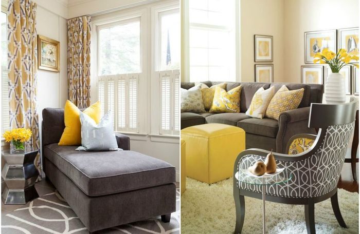 Солнце в гостиной: 10 крутых примеров того, как оживить осенний интерьер декор,интерьер