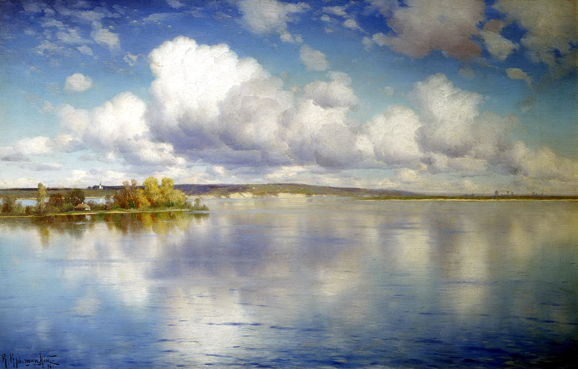 Константин Яковлевич Крыжицкий озеро