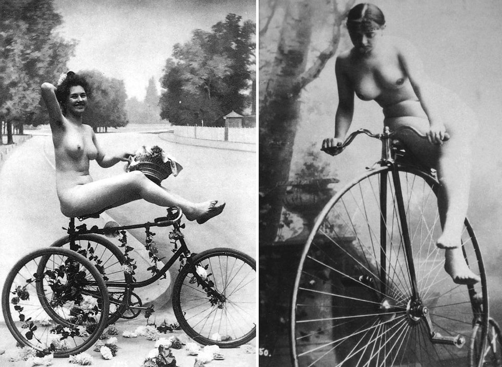 ВЕЛОСИПЕДИСТКИ 100 ЛЕТ НАЗАД 