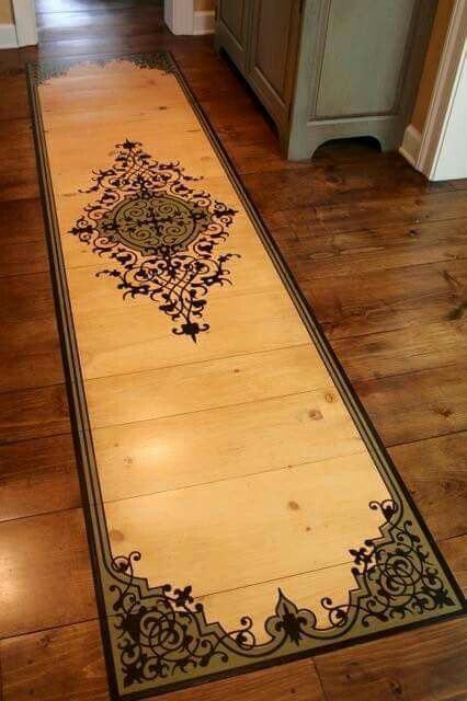 Деревянные полы с рисунками  своими руками домашний очаг,интерьер,ПОЛ ДЕРЕВЯННЫЙ,рукоделие,своими руками