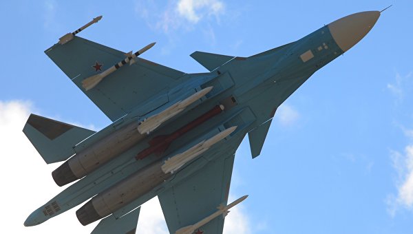 Самолет Су-34. Архивное фото