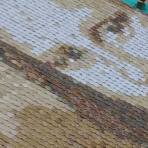 "Мона Лиза" из 24 тысяч крекеров из крекеров