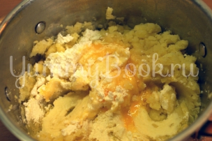 Картофельные палюшки с творогом