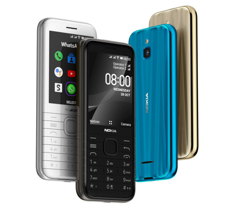 Анонсированы кнопочные звонилки Nokia 6300 4G и Nokia 8000 4G Nokia, телефонов, После, Гбайт, Bluetooth, 80211, модули, SIMкарт, слота, имеют, памяти, встроенной, расширяемой, Мбайт, оперативной, Телефоны, оснащаются, Adreno, процессором, графическим