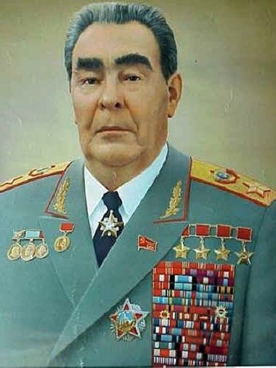 Портрет Леонида Брежнева