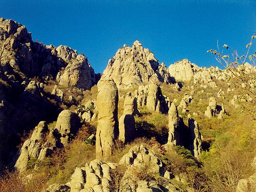 Долина Приведений - долина на горе Демерджи (Крым)