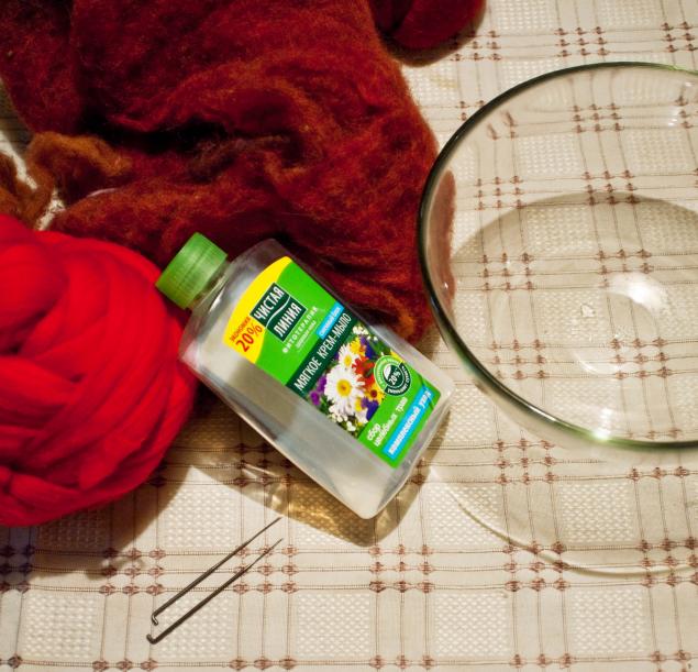 Валяние объемного браслета мастер класс