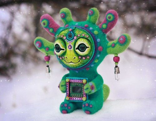 Очаровательные зябры и зябрики от Марьяны Копыловой Очаровательные зябры и зябрики от Марьяны Копыловой Игрушки