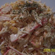 Салат с крабовыми палочками