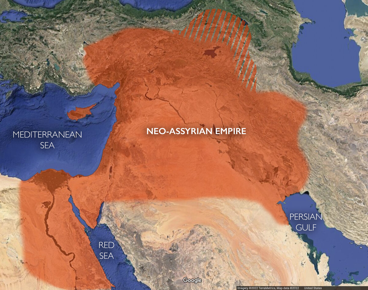 Египет в составе Ассирийской империи.