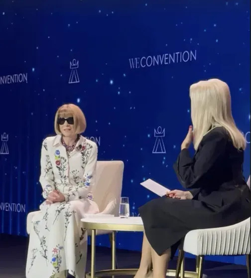 Анна Винтур и Мила Семешкина