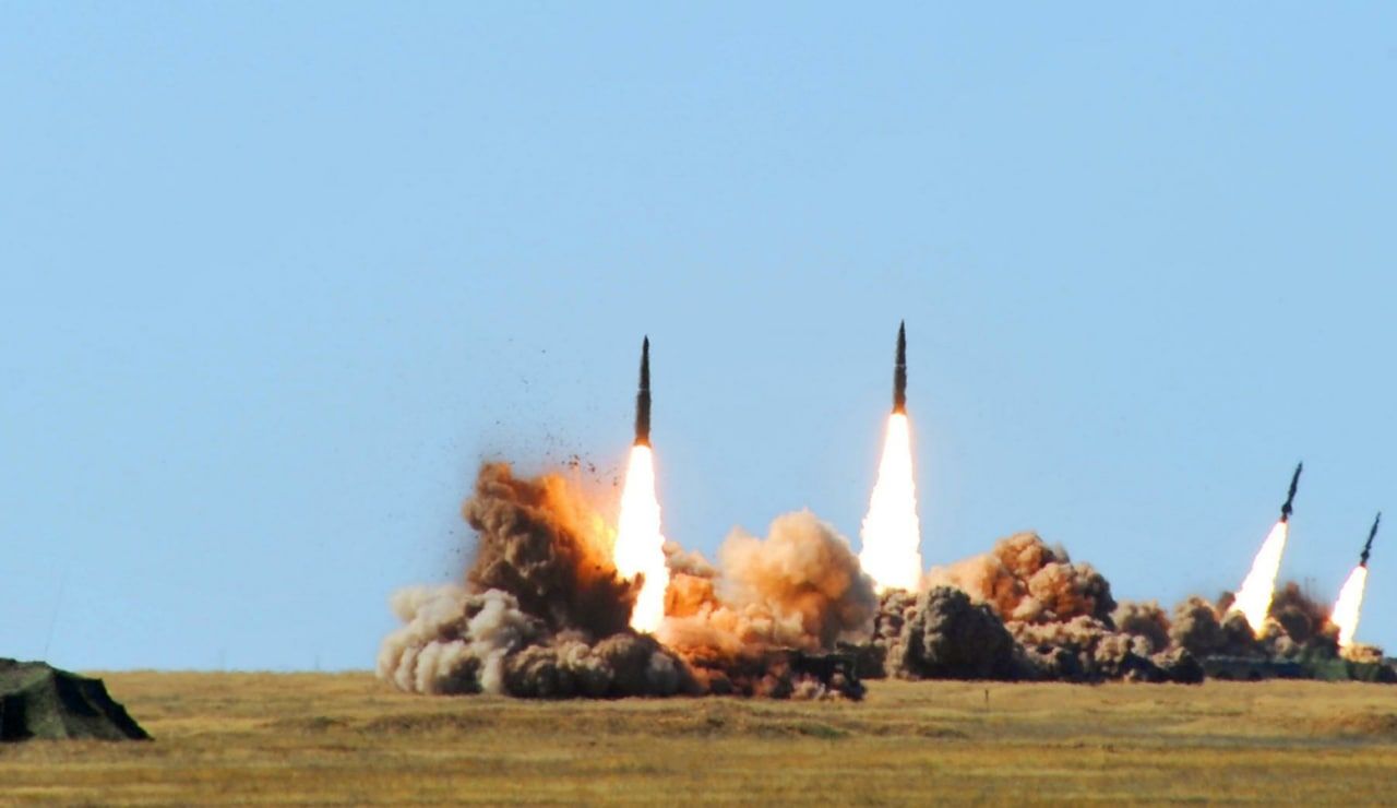 Минобороны РФ сообщило об учебных запусках ракет «Искандер-М» на учениях ВВО Минобороны РФ сообщило об учебных запусках ракет «Искандер-М» на учениях ВВО Армия