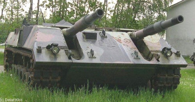 Двухпушечный безбашенный танк VT1 (Леопард 3) МАШИНОСТРОЕНИЕ, война, германия, история, танки, факты