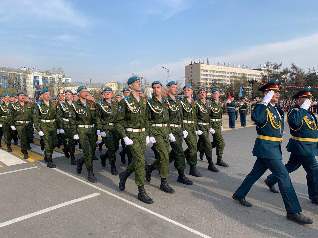 План проведения парада победы