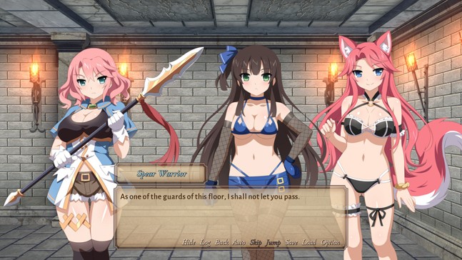 Sakura Dungeon Nudity