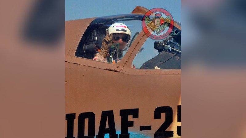 Пилот ВВС Ирака нанес удары по позициям ИГ в Сирии
