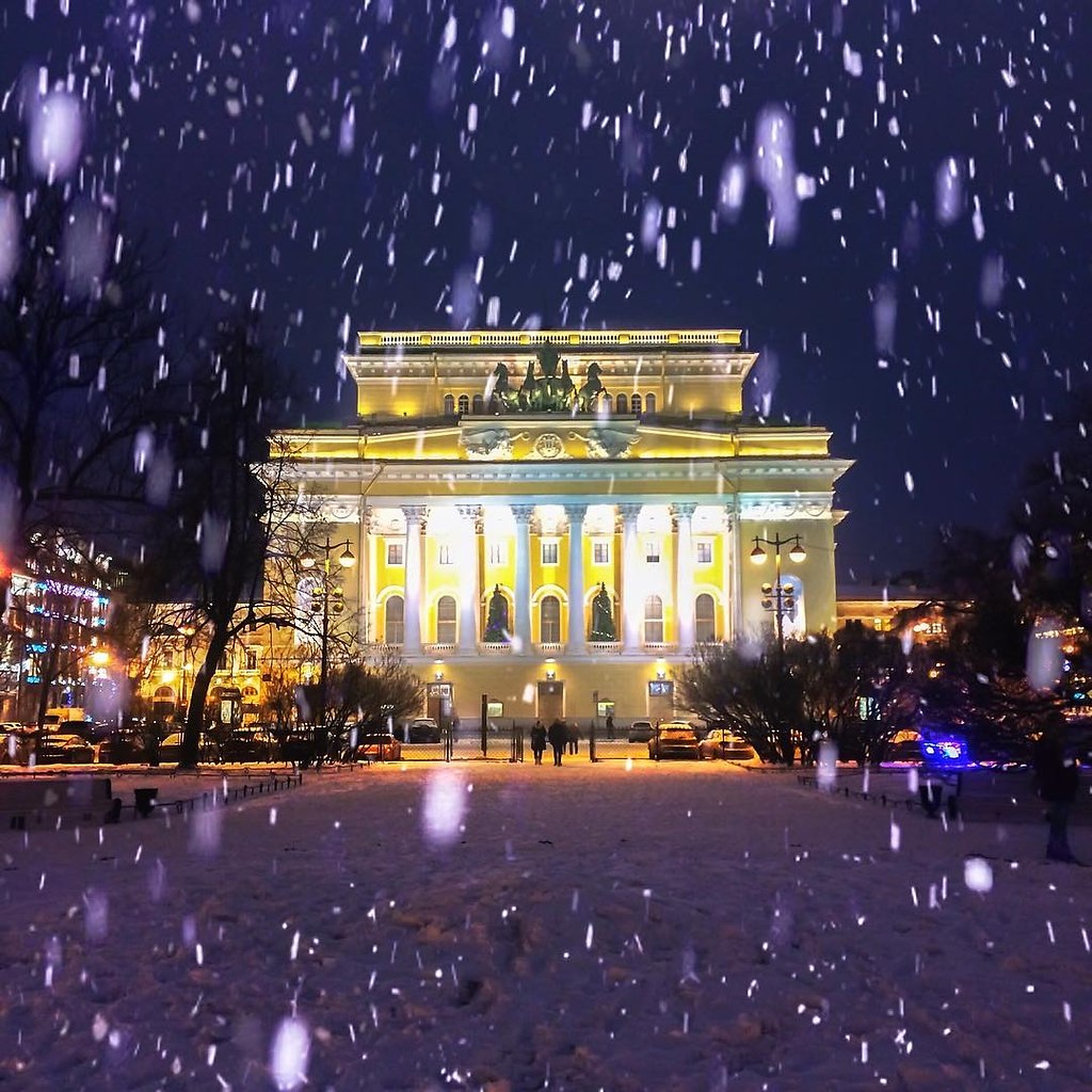 Сказочный зимний Санкт-Петербург