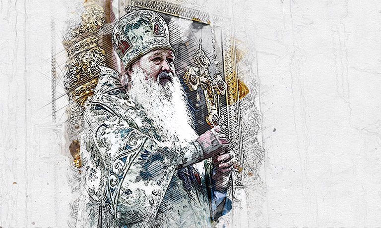 Патриарх Кирилл наградил орденом митрополита Орловского и Болховского Тихона в честь 65-летия