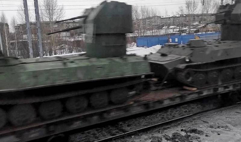 Спецоперация порождает монстров: наши МТ-ЛБ с корабельными артиллерийскими установками