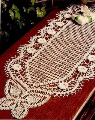 Необычные салфетки, связанные крючком сделай сам