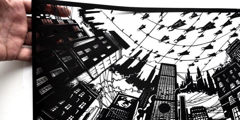 Дедушка из Пскова восхитил интернет своими невероятными картинами из бумаги Дедушка из Пскова восхитил интернет своими невероятными картинами из бумаги