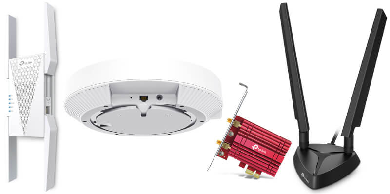 TP-Link с WiFi 6E на выставке CES 2022. Маршрутизаторы, ячеистые системы, повторители и сетевые карты