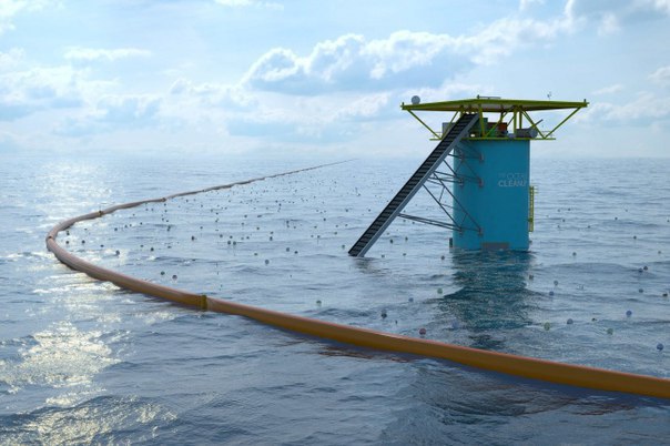 20-ти летний студент придумал первую систему очистки океанов, которую запустят в 2016г.