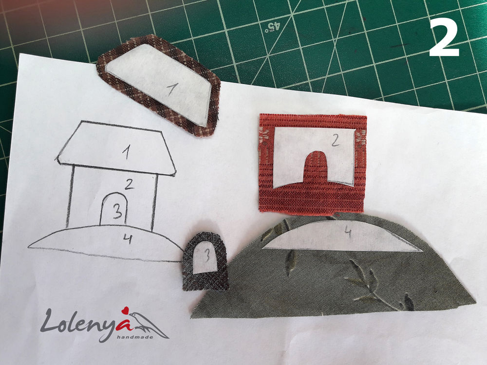 Делаем ручную аппликацию в японском пэчворке Делаем ручную аппликацию в японском пэчворке пэчворк