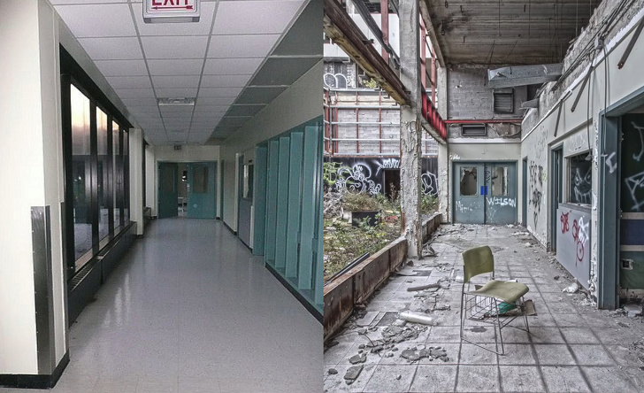 Жуткая красота заброшек: 20 мест, о которых все забыли Жуткая красота заброшек: 20 мест, о которых все забыли